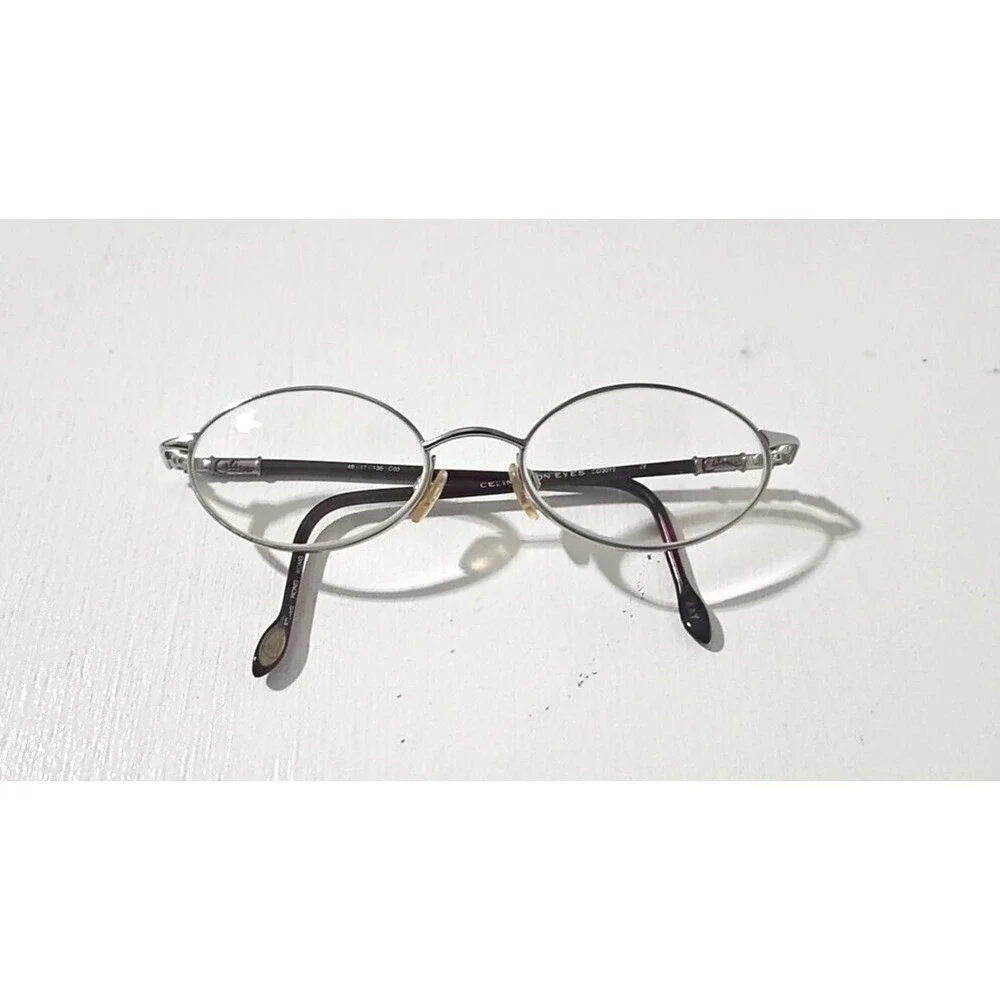 Celine Dion Eyes Eyeglasses Frames CD3012 C03 Purple 48-17-135 Full Rim